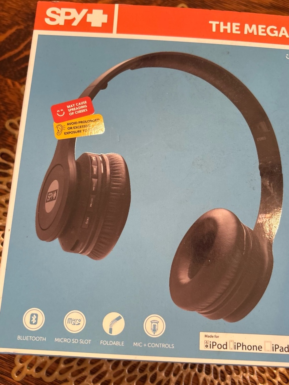NIB SPY  bluetooth headphone